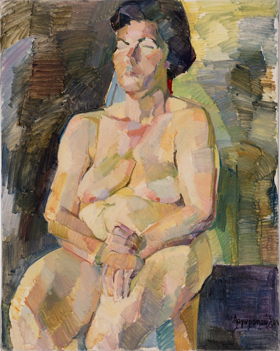 Female semi-nude