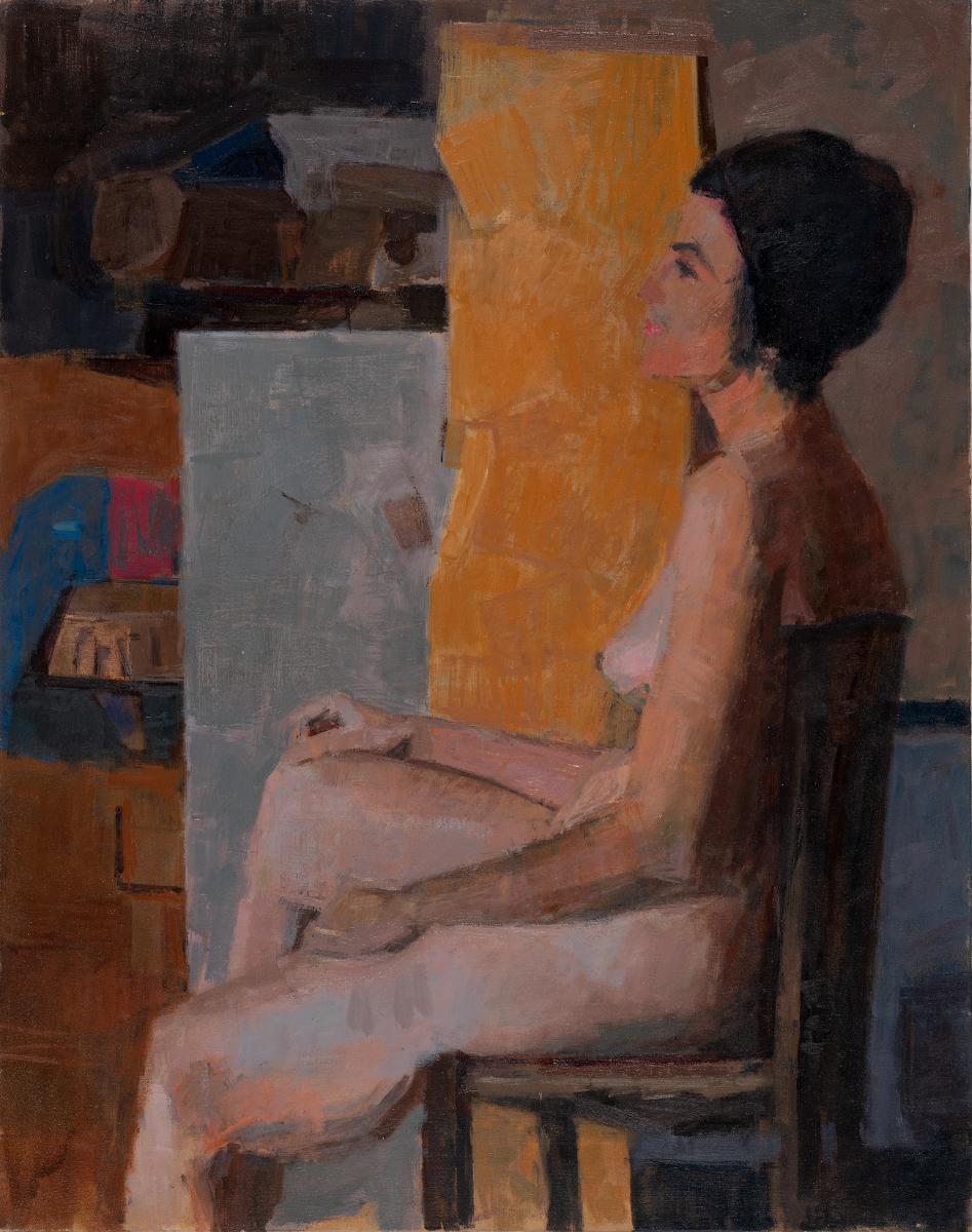 Female semi-nude