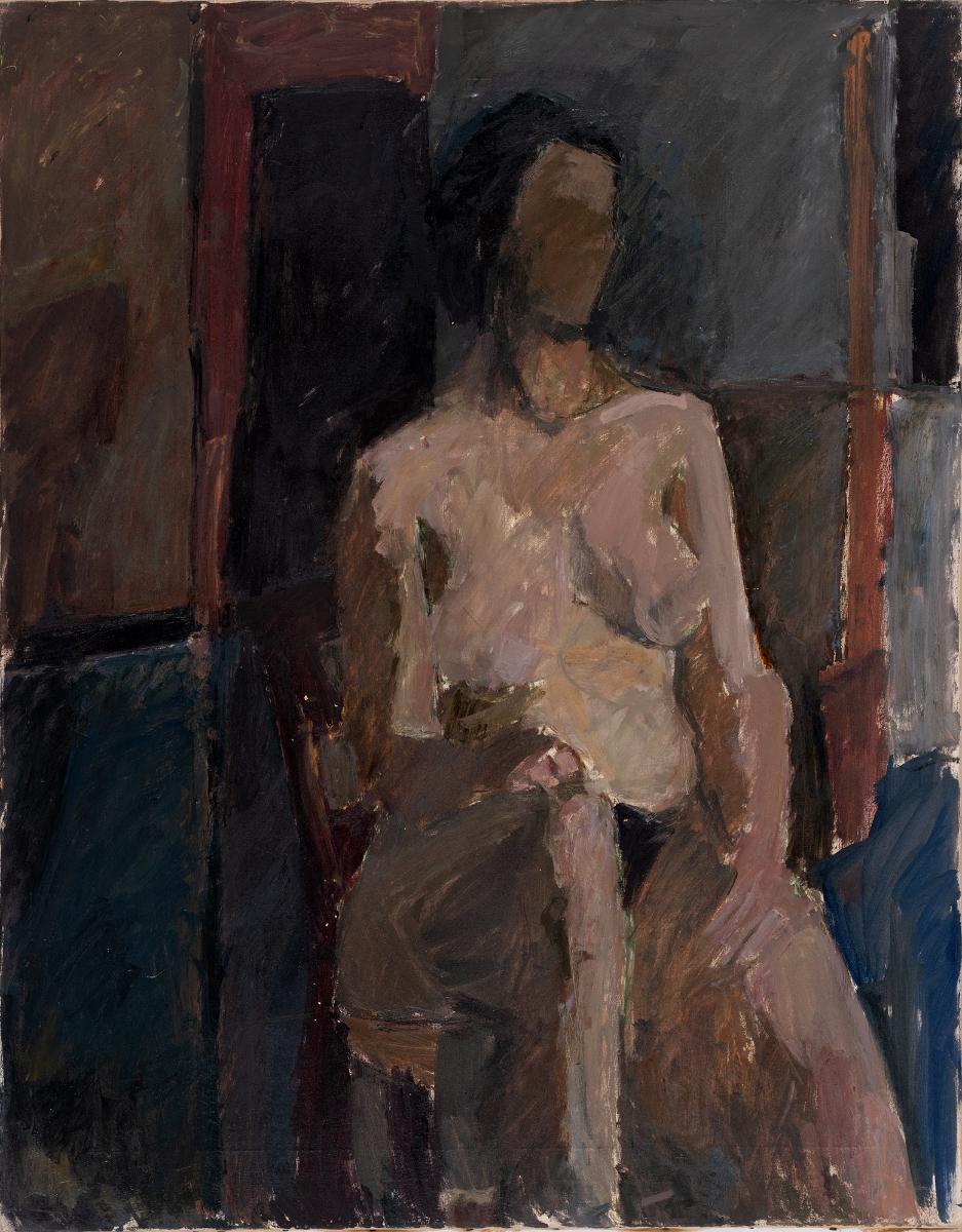 Female semi-nude