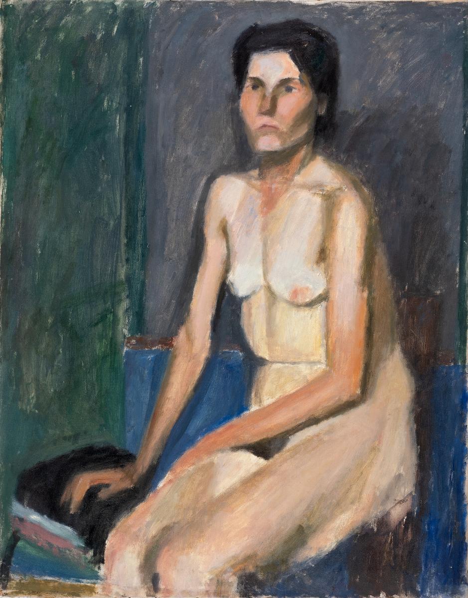 Female semi-nude