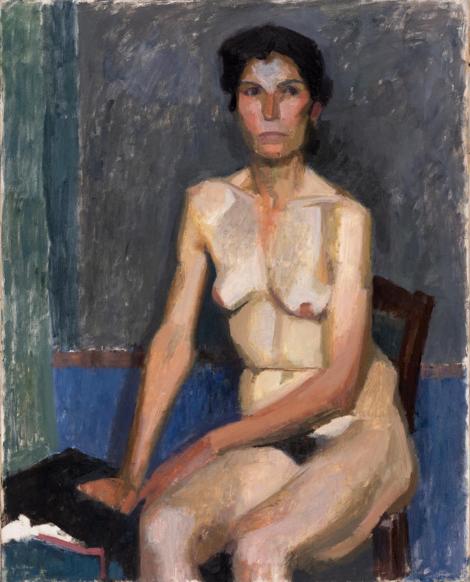 Female semi-nude