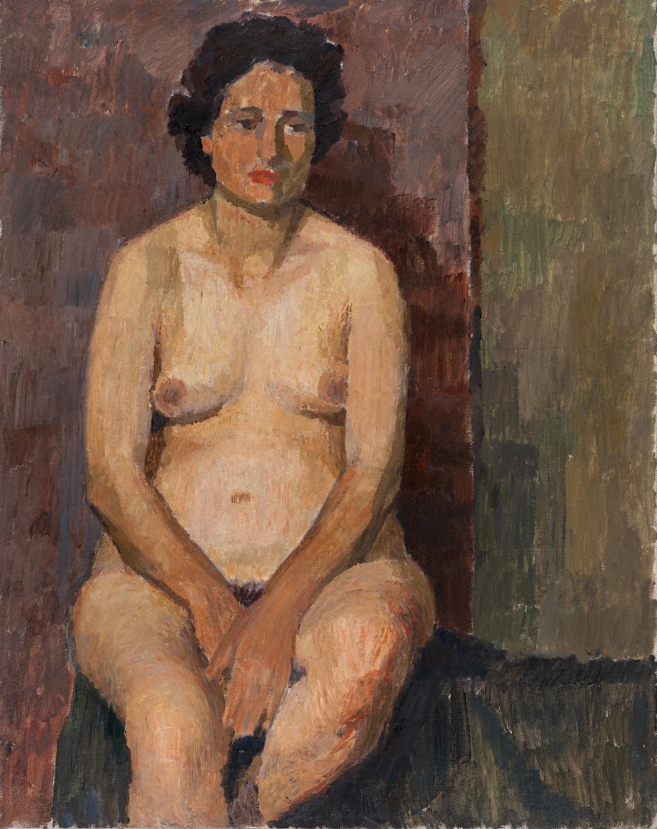 Female semi-nude