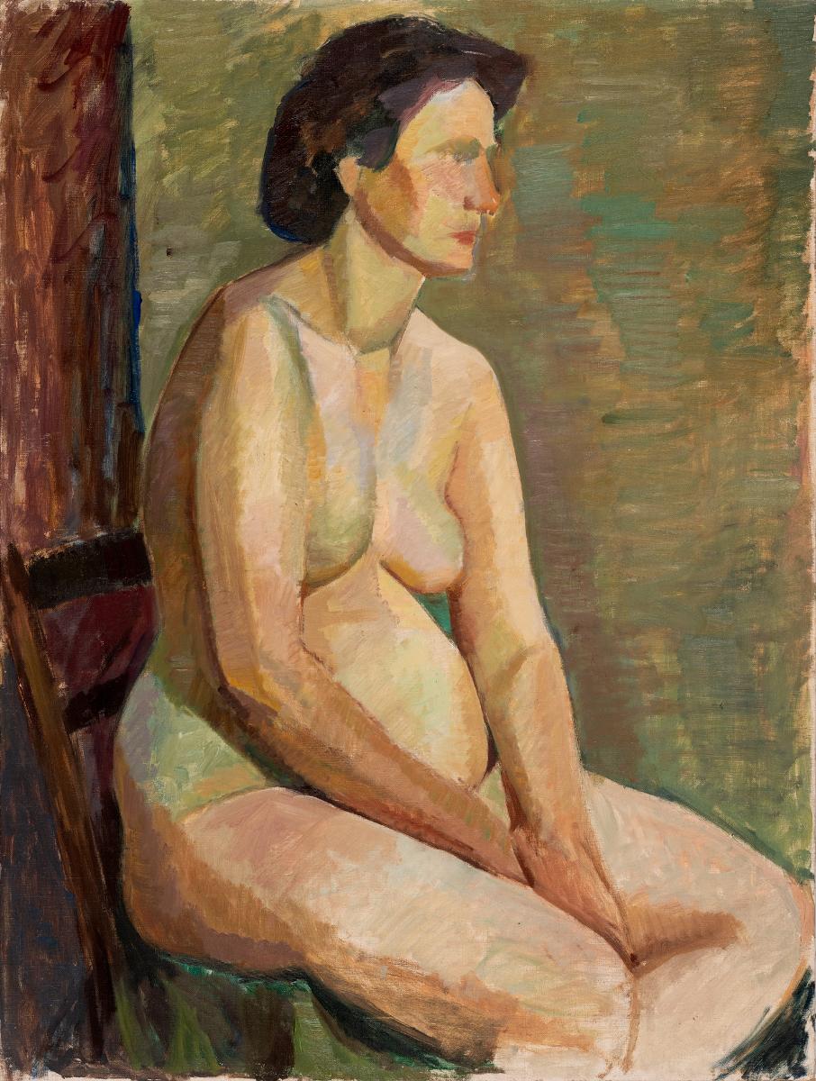 Female semi-nude