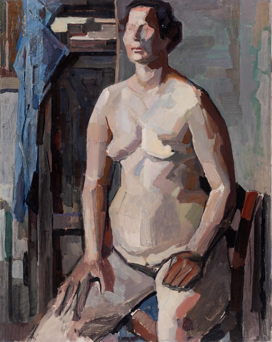 Female semi-nude