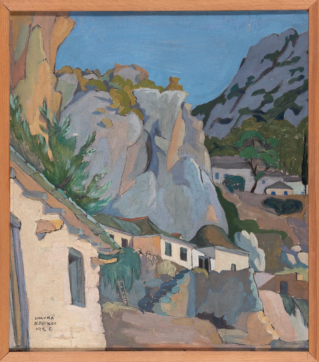 Agios Oros, cells in the monastery of Agia Anni