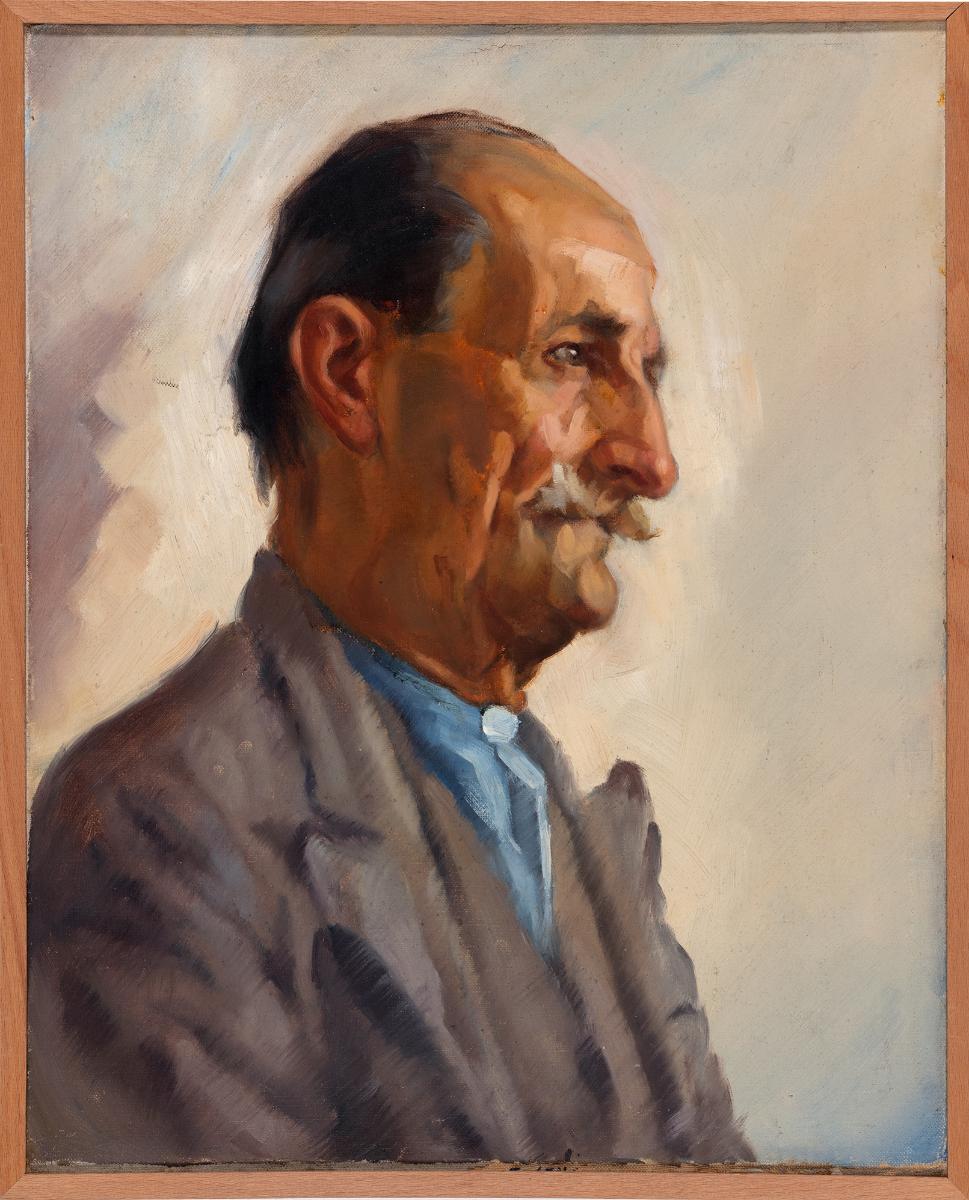 Head of a man